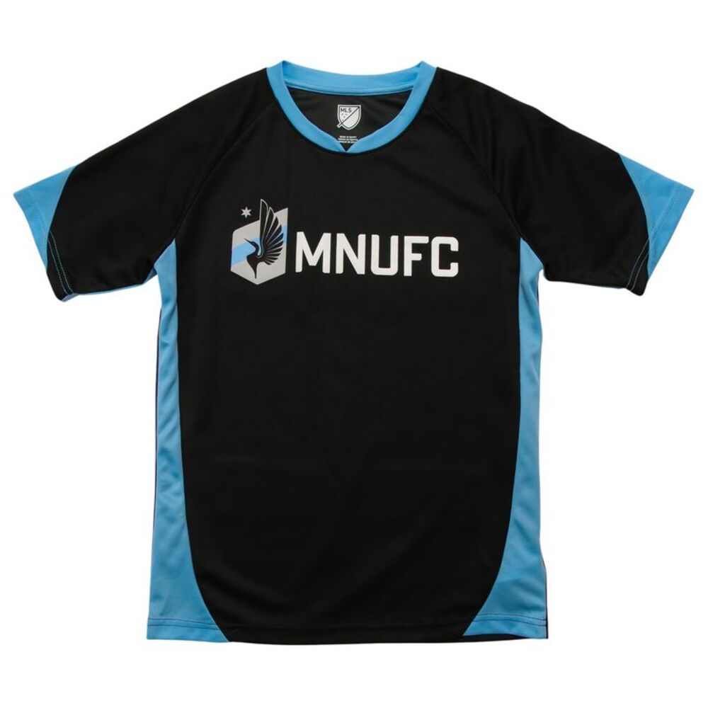 MLS Minnesota United FC Boys Short Sleeve Jersey Shirt, Large (12/14)